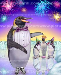 illustrator of penguins and arctic