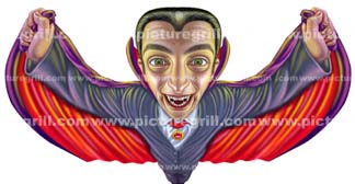 3d artist illustrator of scary monsters