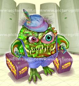 illustrator of monster virus